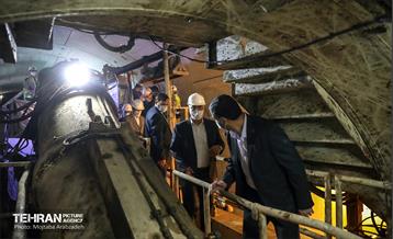 بازدید شهردار تهران از کارگاه ساخت ایستگاه متروی حرم عبدالعظیم 17