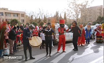 آیین محله تکانی در شهرک بیمه 6