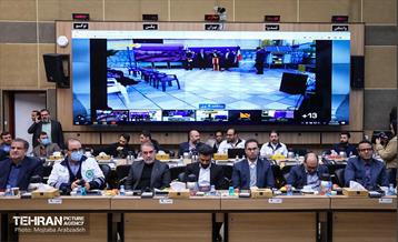 آیین رونمایی از طرح‌های ایمنی و مدیریت بحران شهر تهران 11