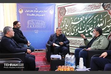 قرار خدمت؛ دیدار مردمی شهردار تهران در مسجد جامع مسعودیه 26