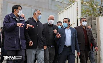 بازدید شهردار تهران از مجموعه شهر آفتاب 51