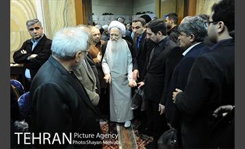 حضور شهردار تهران در مراسم ترحیم «محمدنبی حبیبی»  21