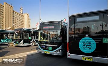 به وقت خدمت؛ ایستگاه شارژ اتوبوس برقی «قورخانه» 14