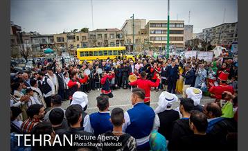 جشنواره نوروزگاه در چهارراه ولیعصر 9