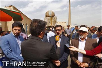 بازدید وزیر بهداشت و سرپرست شهرداری تهران از کوره پز خانه 14