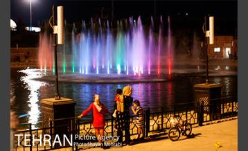 افتتاح آبنمای موزیکال بوستان نوروز 10