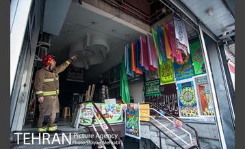 آتش سوزی پاساژ مهستان-2 40