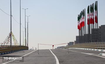 بهره برداری از گام نخست تقاطع غیر همسطح بزرگراه شهیدان ستاری-فهمیده 4