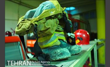 بازدید از ایستگاه های شهدای آتش نشان پلاسکو 9