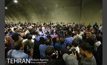 افتتاح و بهره برداری از دور برگردان غیر هم سطح مدرس و تونل آرش-اسفندیار 30