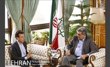دیدار شهردار تهران با سفیر ایتالیا 9