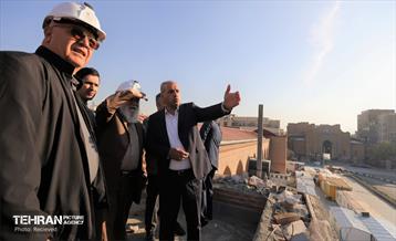 بازدید رئیس شورای شهر تهران از پروژه خانه شهر 3