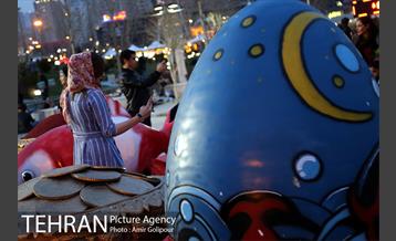 سفره هفت سین در دریاچه خلیج فارس 1