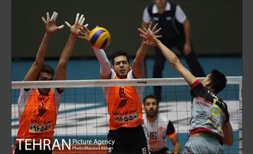 دیدار سایپا تهران و بانک سرمایه در لیگ برتر والیبال 9