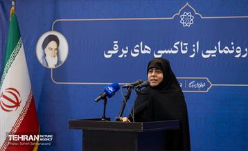 آیین رونمایی از تاکسی‌های برقی 22