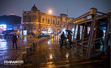بارش باران زمستانی در تهران 22