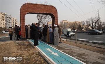 بازدید نخبگان منطقه ۵ از پروژه‌های عمرانی 51