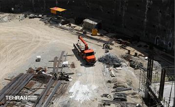 پروژه ساخت سازه در کنار گود برج میلاد 7