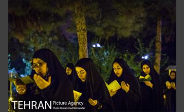 مراسم احیای شب بیست‌ویکم ماه مبارک رمضان در بهشت زهرا (س) 26