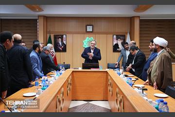 معارفه مسئول سازمان بسیج شهرداری تهران 19