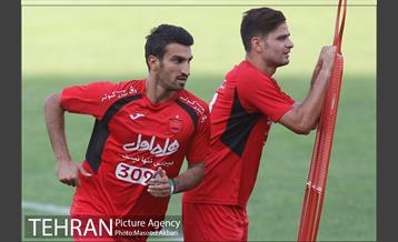 تمرین تیم فوتبال پرسپولیس 17
