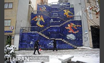 بارش برف زمستانی در تهران 30