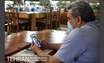 تماس تصویری شهردار تهران به مناسبت روز خبرنگار 3