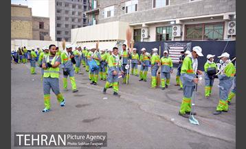 صبحگاه پاکبانان در شهر کربلا 13