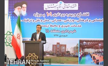 آیین افتتاح و بهره برداری از پروژه های منطقه 15 با حضور دکتر قالیباف 25