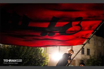 عزاداری شب چهارم محرم در هیئت ریحانة الحسین 43