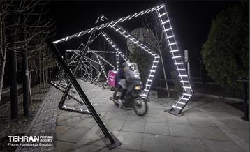 تهران غرق در نور 9