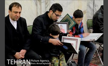 مراسم ختم شهدای آتش نشان 8