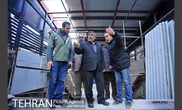 بازدید مدیر عامل متروی تهران از پروژه ایستگاهی میدان ولیعصر 19