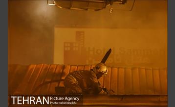 آتش سوزی گسترده در خیابان امیرکبیر 12