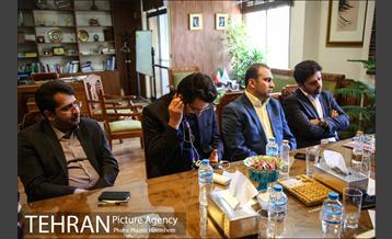 بازدید سخنگوی شورای شهر از مرکز ارتباطات شهرداری تهران 2