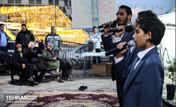 پویش ماه مهربانی و برپایی سفره کریمانه در منطقه 6