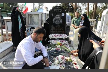 حال و هوای مزار شهید حسن طهرانی‌مقدم 32