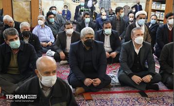 میز خدمت در مسجد جامع ابوذر منطقه ۱۷