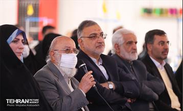 آیین افتتاح مراکز توانمندسازی کوثر و بهسازی۴۰۰معبر پایتخت 24