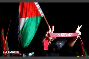 تجمع مردمی در حمایت از پیروزی مردم فلسطین 30