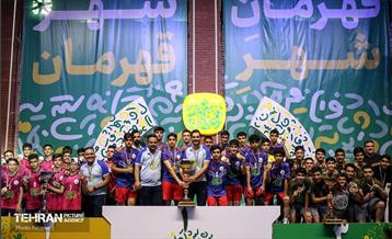 پایان رقابت‌های والیبال قهرمان شهر 5