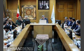 دیدار فرمانده سپاه محمد رسول الله تهران با شهردار تهران 29