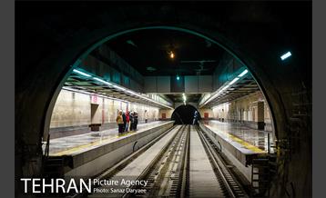 بازدید اعضا شورای شهر تهران از خط ۶ مترو 21