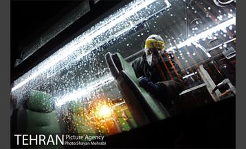 عملیات ضد عفونی کردن اتوبوس های تهران 8