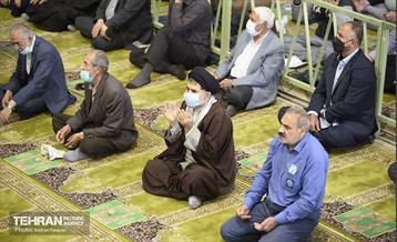 اقامه نماز عید سعید فطر در دانشگاه تهران 5