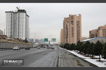 روز برفی در منطقه 22 3