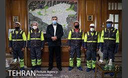 تقدیر شهردار تهران از پاکبانان نمونه شهر 14