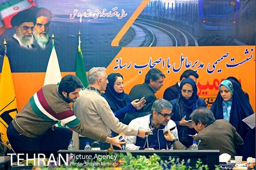 نشست خبری مدیرعامل مترو با اصحاب رسانه 21