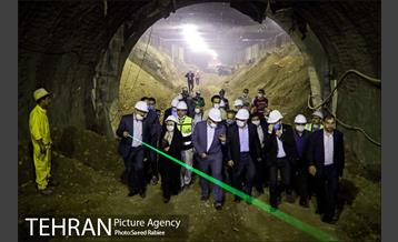 بازدید محسن هاشمی از خط 10 مترو 6