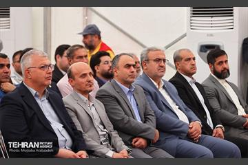 آیین افتتاح کارخانه آسفالت غرب 34